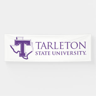 TSU   Purple T & Texas with Text Banner