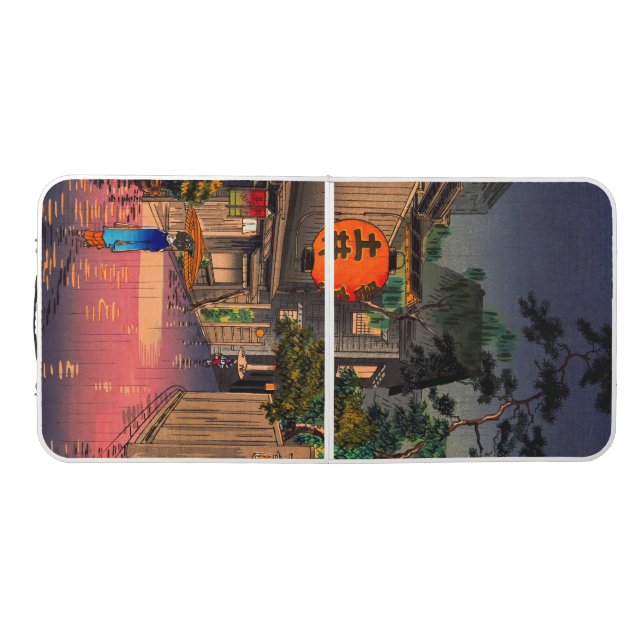 Tsuchiya Koitsu - Evening at Ushigome Beer Pong Table (Top)