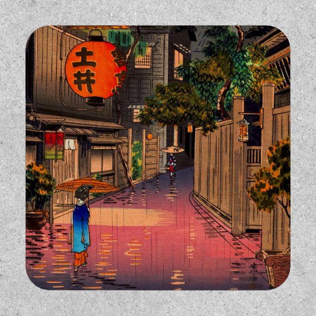 Tsuchiya Koitsu - Evening at Ushigome Patch (Front)