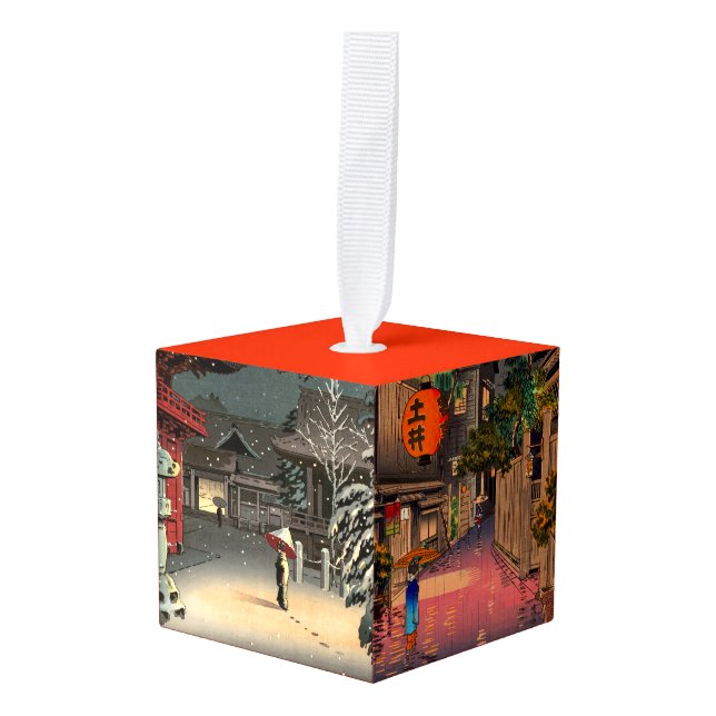 Tsuchiya Koitsu - Masterpieces Selection Cube Ornament (Front Angled)