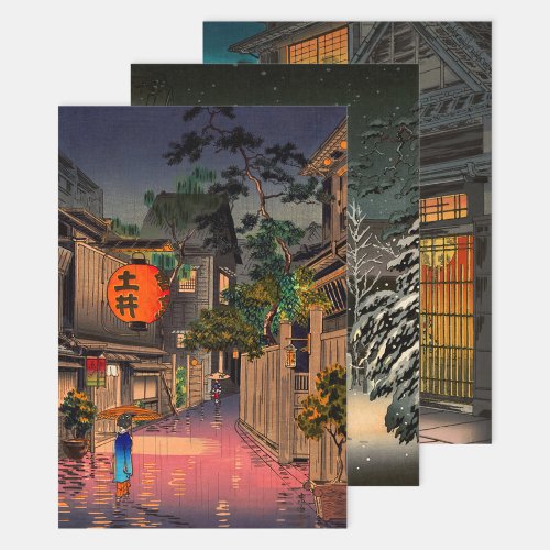 Tsuchiya Koitsu _ Masterpieces Selection Wrapping Paper Sheets