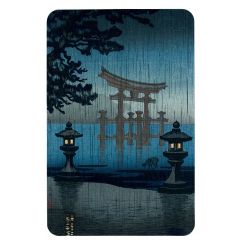 Tsuchiya Koitsu _ Miyajima in the Rain Magnet