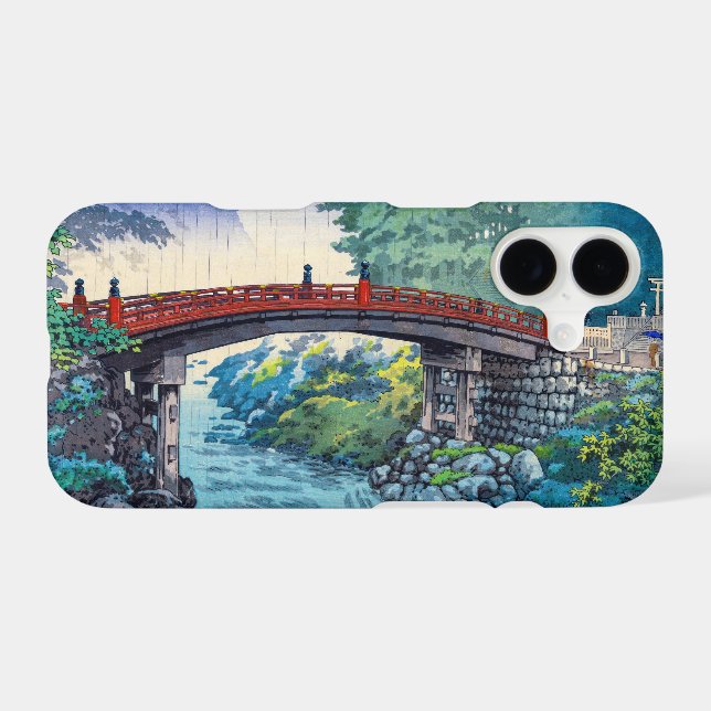 Tsuchiya Koitsu - Sacred Bridge at Nikko Case-Mate iPhone Case (Back (Horizontal))
