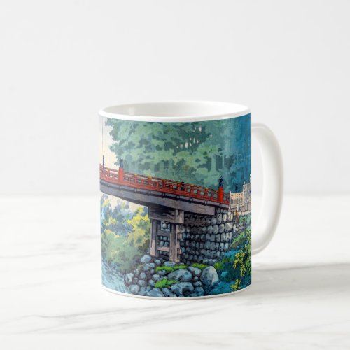 Tsuchiya Koitsu _ Sacred Bridge at Nikko Coffee Mug