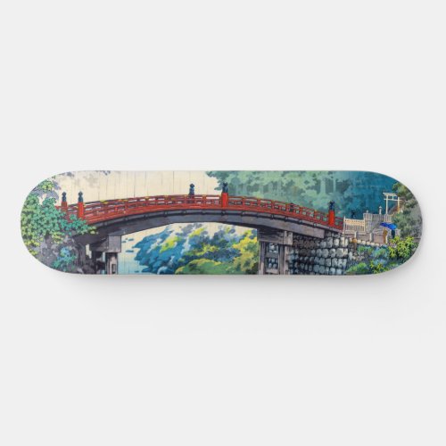 Tsuchiya Koitsu _ Sacred Bridge at Nikko Skateboard