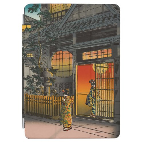 Tsuchiya Koitsu _ Side Street Araki in Yotsuya iPad Air Cover