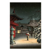 Vintage Geisha and Her Maiko 芸者 舞妓 Old Japan Photo Print