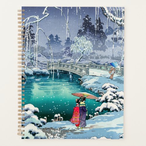 Tsuchiya Koitsu _ Spring Snow at Maruyama Planner