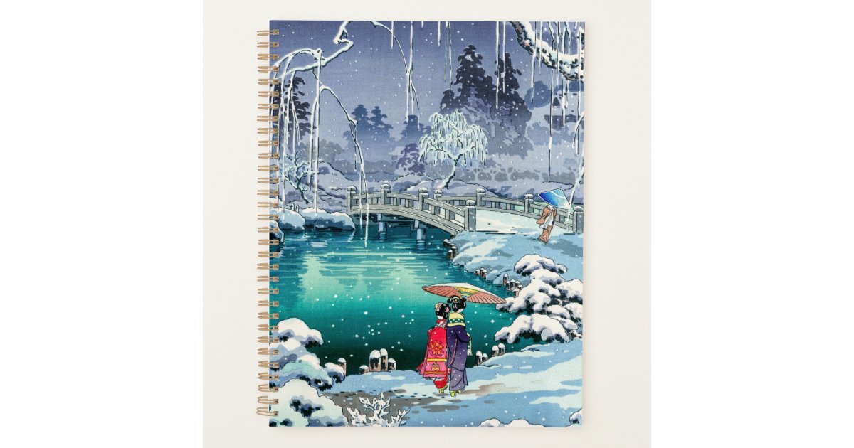 Tsuchiya Koitsu - Spring Snow at Maruyama Planner | Zazzle
