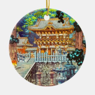 Tsuchiya Koitsu The Gate Yomei the Nikko Shrine Ceramic Ornament