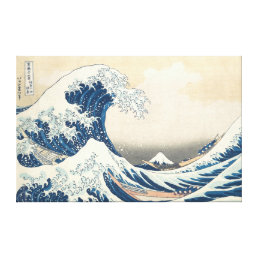 Tsunami Canvas Print