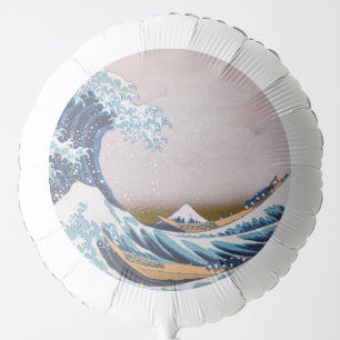 Tsunami Great Wave off Kanagawa Japan by Hokusai Balloon