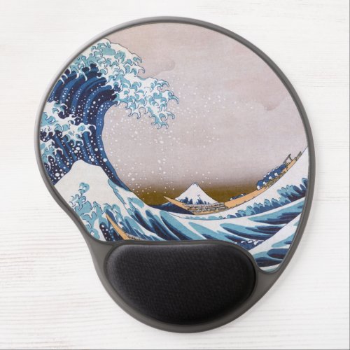 Tsunami Great Wave off Kanagawa Japan by Hokusai Gel Mouse Pad