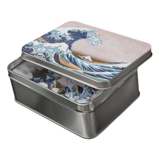 Tsunami Great Wave off Kanagawa Japan by Hokusai Jigsaw Puzzle