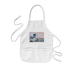 Tsunami Great Wave off Kanagawa Japan by Hokusai Kids' Apron