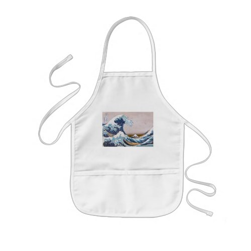 Tsunami Great Wave off Kanagawa Japan by Hokusai Kids Apron