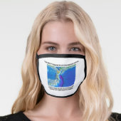Tsunami Puerto Rico Trench Plate Tectonics Earth Face Mask (Worn Her)