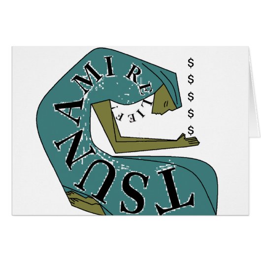 TSUNAMI RELIEF ! $ (Front Horizontal)