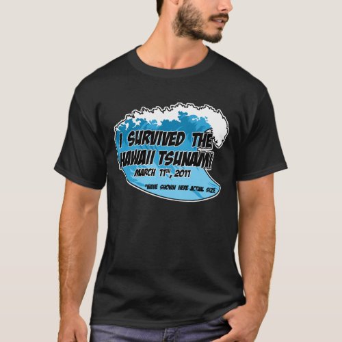 Tsunami Survivor T_Shirt
