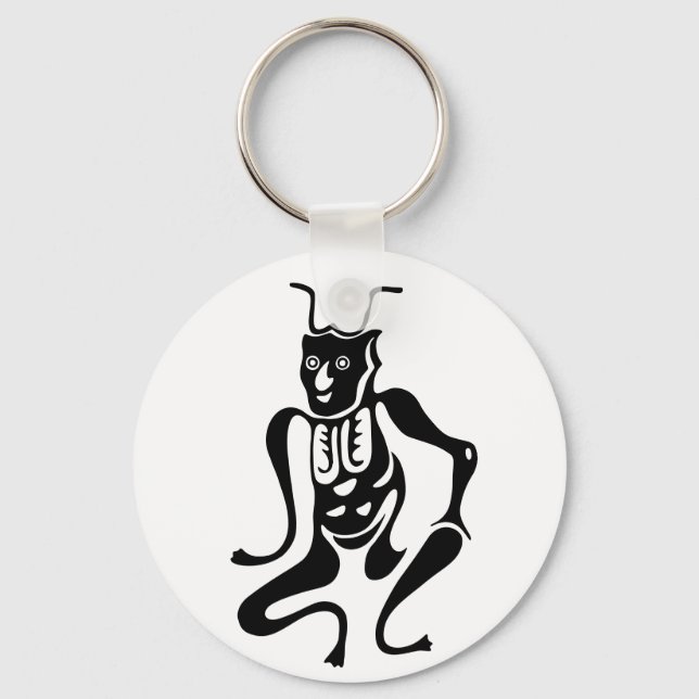 Tsuno-daishi Protection Symbol-01 Keychain (Front)