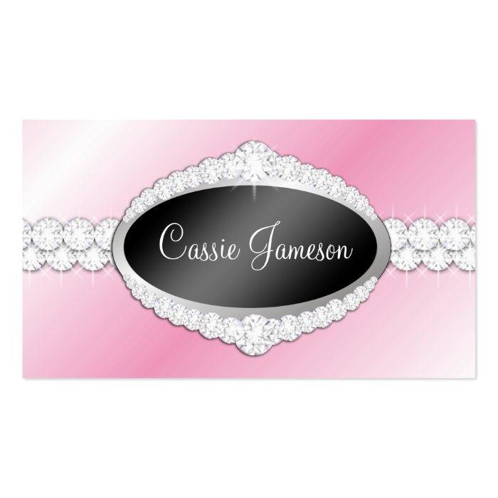 TT Diamond Bliss Emblem Photo Card Business Card Templates