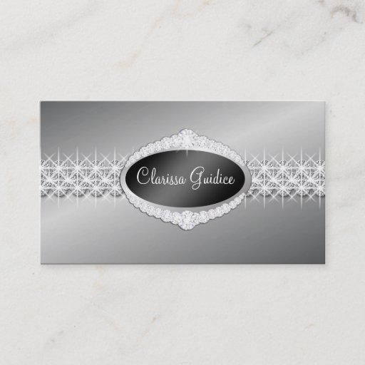 Customizable TT Diamond Bliss Enblem Photo Card Business Card Templates