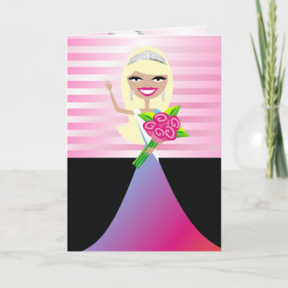 TT-In it to Win It Blonde | Congratz Card