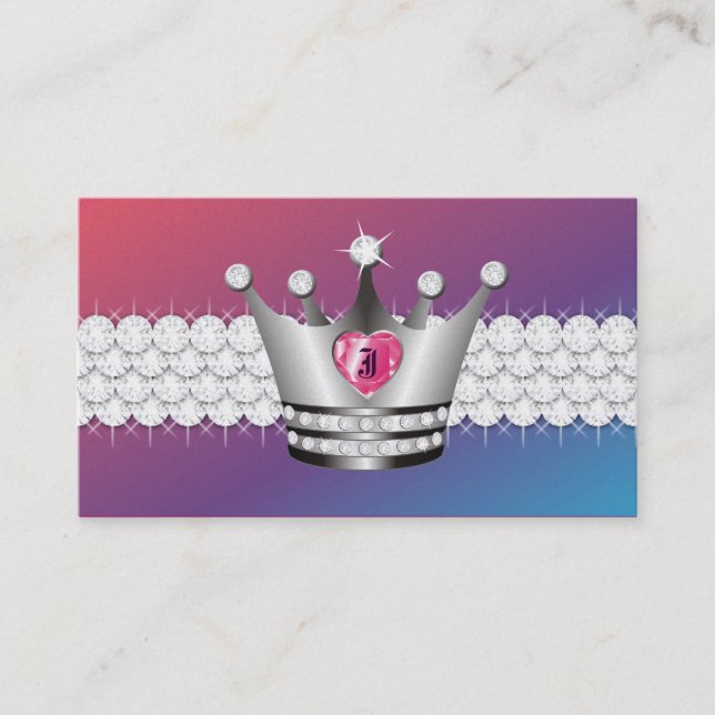 TT-Perfect Princess Premium Platinum Paper Business Card (Front)