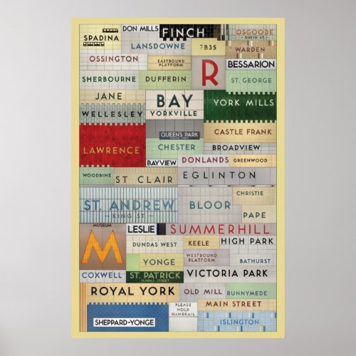 TTC _ Found Type Stations Poster