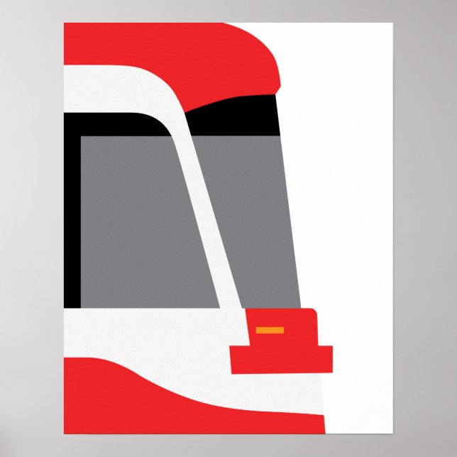 TTC New Streetcar Profile Poster (Front)