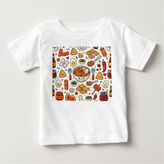 Tteokbokki topokki pattern baby T-Shirt