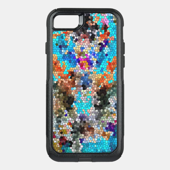 TTEQOTGCubismINV SGDRKDP BLUE Otterbox iPhone Case (Back)