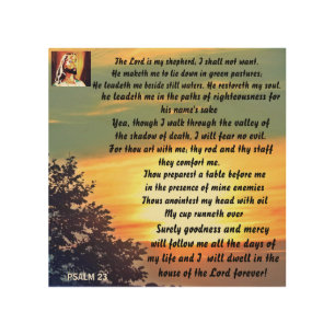 TTHE LORDS PRAYER WOOD WALL ART