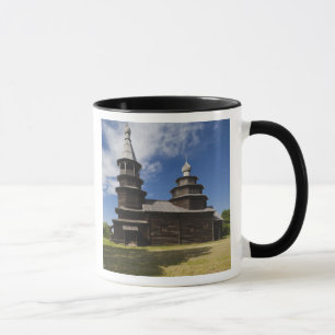 Ttraditional wooden Russian Orthodox church Mug