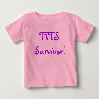 TTTS Survivor infant shirt