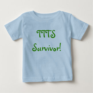 TTTS Survivor infant shirt