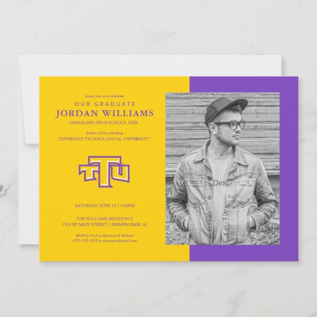 TTU | Graduation Announcement (Front)