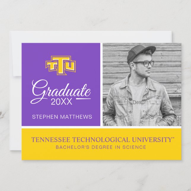 TTU | Graduation Invitation (Front)