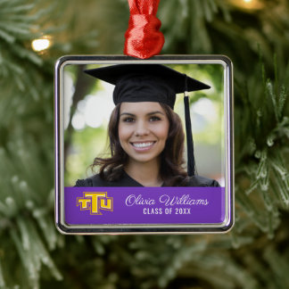 TTU | Graduation Metal Ornament