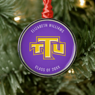 TTU Graduation Metal Ornament