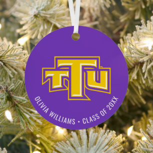 TTU Graduation Metal Ornament