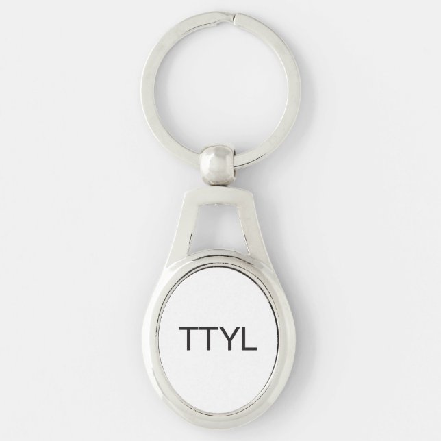 TTYL KEYCHAIN (Front)