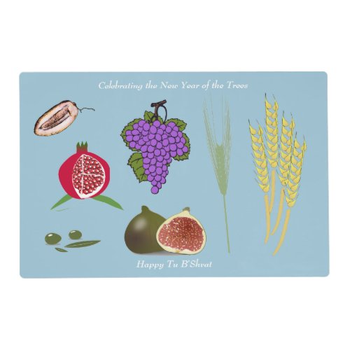 Tu Bishvat _ 7 minim Placemat