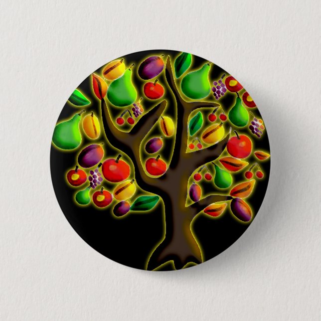 Tu Bishvat Button (Front)