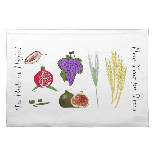 Tu Bishvat Cloth Placemat