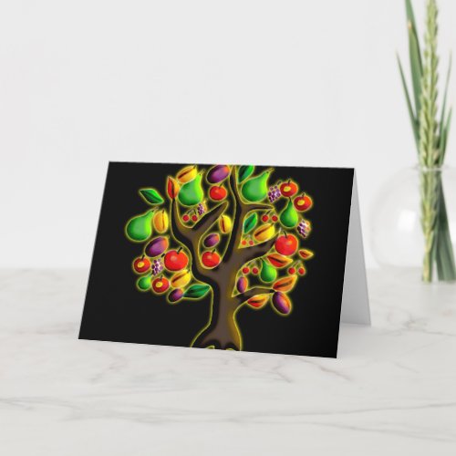 Tu Bishvat Holiday Card