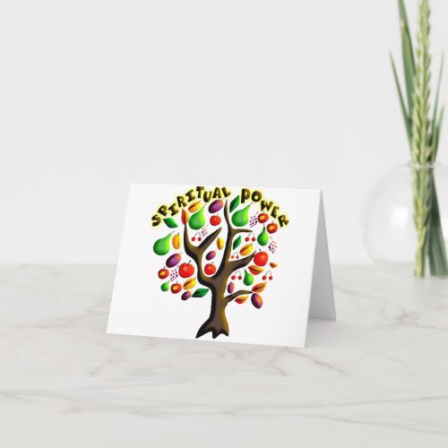 Tu Bishvat Holiday Card