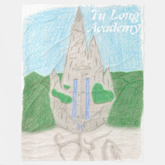 Tu Long Academy (with name_english) Fleece Blanket