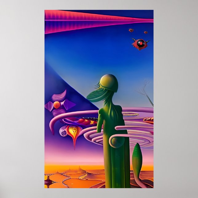 Tu sogni - Ken Gage Art Poster (Front)