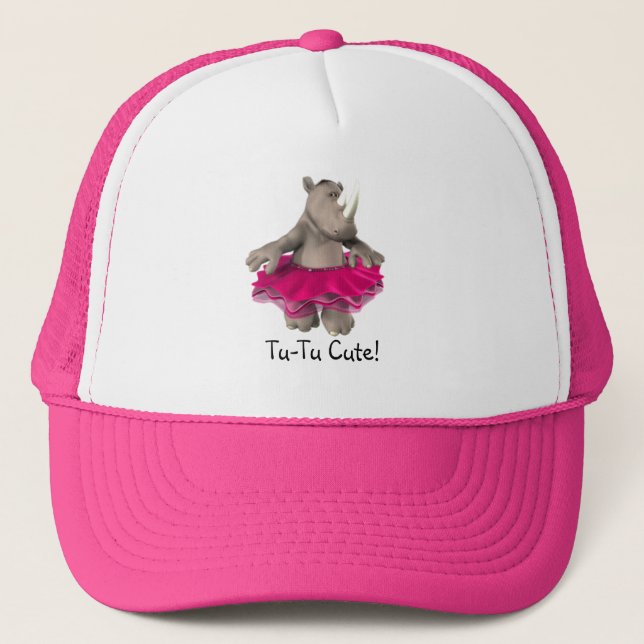 Tu-Tu Cute Rhino Ballerina Hat (Front)